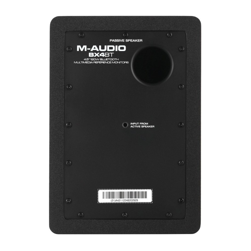 M-AUDIO BX4 BT 2x loudspeaker Black Wired + Bluetooth 50 W M-AUDIO BX4 BT 2x loudspeaker Black Wired + Bluetooth 50 W