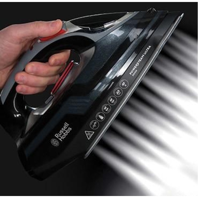 Russell Hobbs 20630-56 iron Dry & Steam iron Ceramic soleplate 3100 W Black, Grey Russell Hobbs 20630-56 iron Dry & Steam iron Ceramic soleplate 3100 W Black, Grey