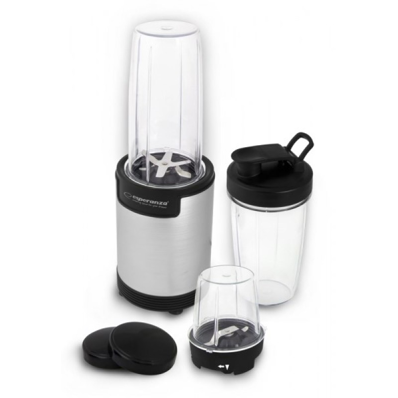 Esperanza EKM030 Nutri blender / Personal blender 9in1 900W Silver Esperanza EKM030 Nutri blender / Personal blender 9in1 900W Silver
