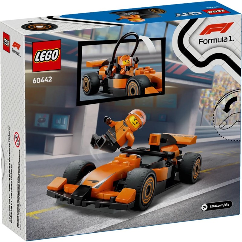 LEGO CITY 60442 F1 Driver with McLaren Race Car LEGO CITY 60442 F1 Driver with McLaren Race Car