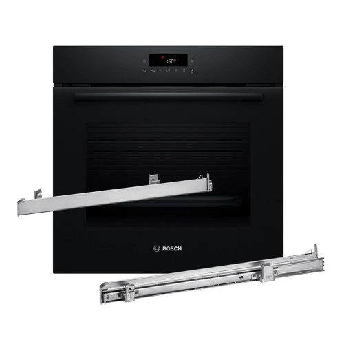 BOSCH Serie 2 HBA571BB4 oven 71 L 3600 W Black + BOSCH HEZ538000 guide rail BOSCH Serie 2 HBA571BB4 oven 71 L 3600 W Black + BOSCH HEZ538000 guide rail