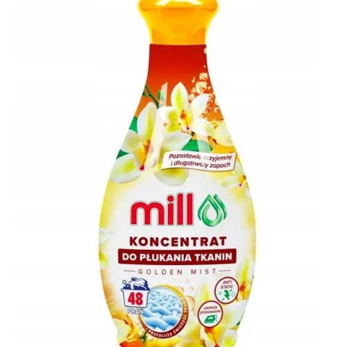 MILL Fabric softener concentrate GOLDEN MIST 1.3 l, 48 rinses