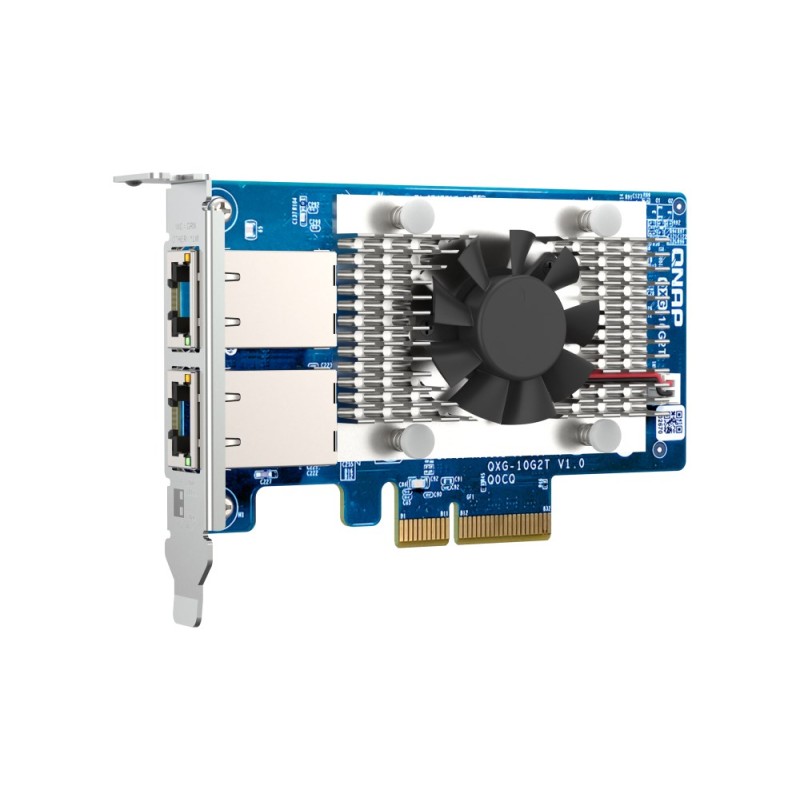QNAP QXG-10G2T network card Internal Ethernet 10000 Mbit/s QNAP QXG-10G2T network card Internal Ethernet 10000 Mbit/s