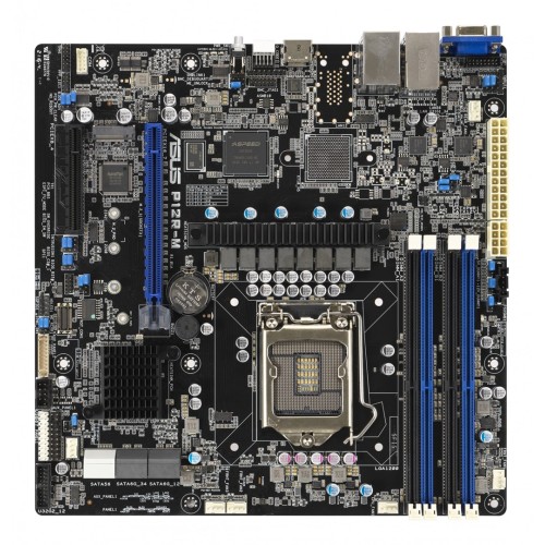 ASUS P12R-M Intel C252 LGA 1200 (Socket H5) micro ATX ASUS P12R-M Intel C252 LGA 1200 (Socket H5) micro ATX