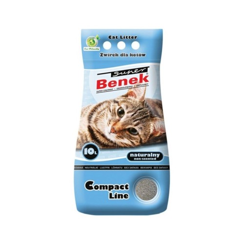 Certech Super Benek Compact Natural - Cat Litter Clumping 10 l Certech Super Benek Compact Natural - Cat Litter Clumping 10 l