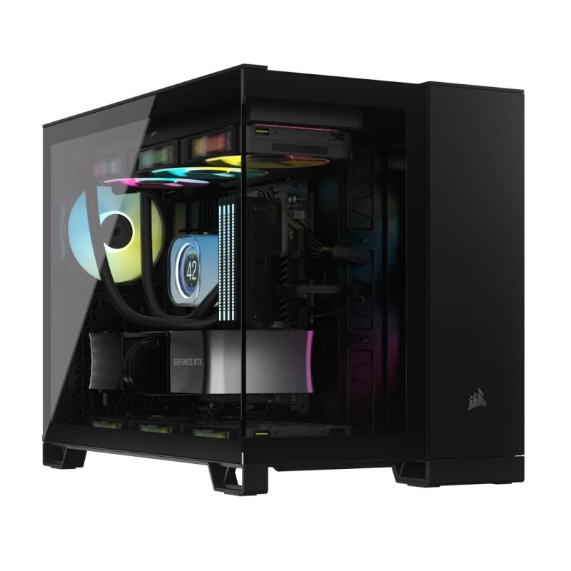 Corsair 2500X RGB Micro Tower Black