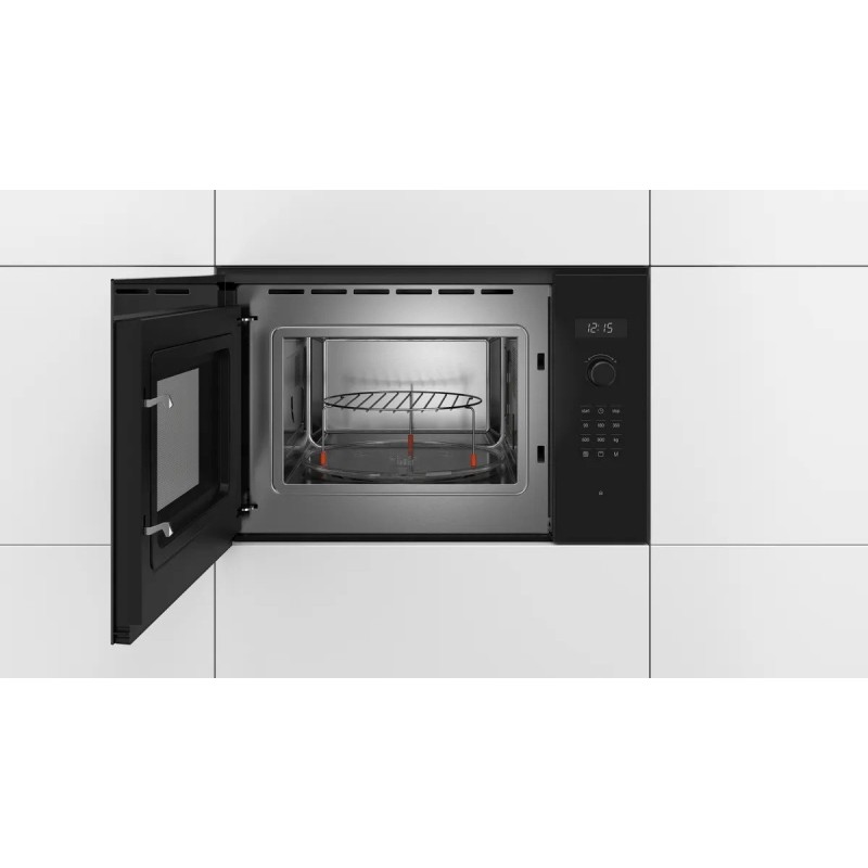 Bosch Serie 6 BEL554MB0 microwave Built-in Combination microwave 25 L 900 W Black, Stainless steel Bosch Serie 6 BEL554MB0 microwave Built-in Combination microwave 25 L 900 W Black, Stainless steel