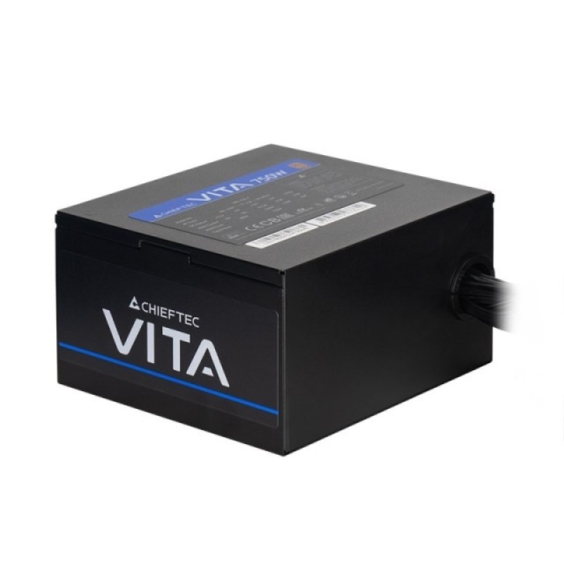 Chieftec Vita Netzteil 850W 80+Bronze - PC-/Server Netzteil - 14,17 min power supply unit 20+4 pin ATX PS/2 Black Chieftec Vita Netzteil 850W 80+Bronze - PC-/Server Netzteil - 14,17 min power supply unit 20+4 pin ATX PS/2 Black