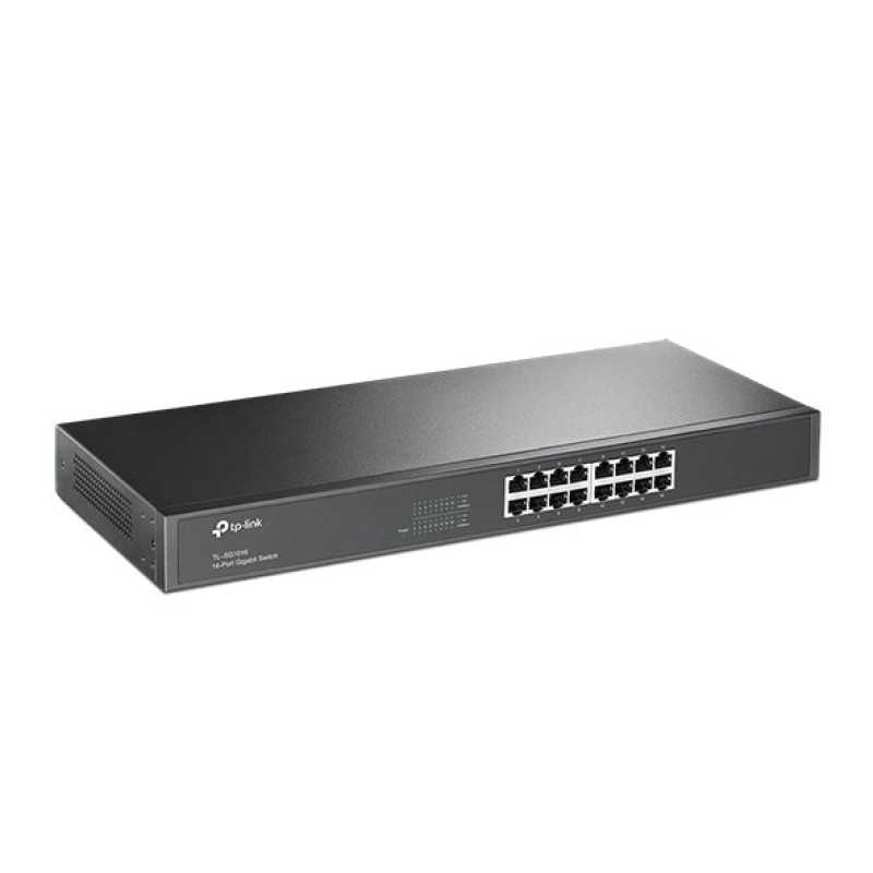 TP-LINK 16-Port Gigabit Rackmount Network Switch TP-LINK 16-Port Gigabit Rackmount Network Switch