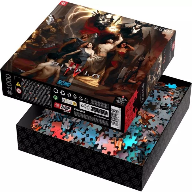Puzzle Good Loot Gaming - Diablo IV: Birth of Nephalem 1000 pc(s) Puzzle Good Loot Gaming - Diablo IV: Birth of Nephalem 1000 pc(s)