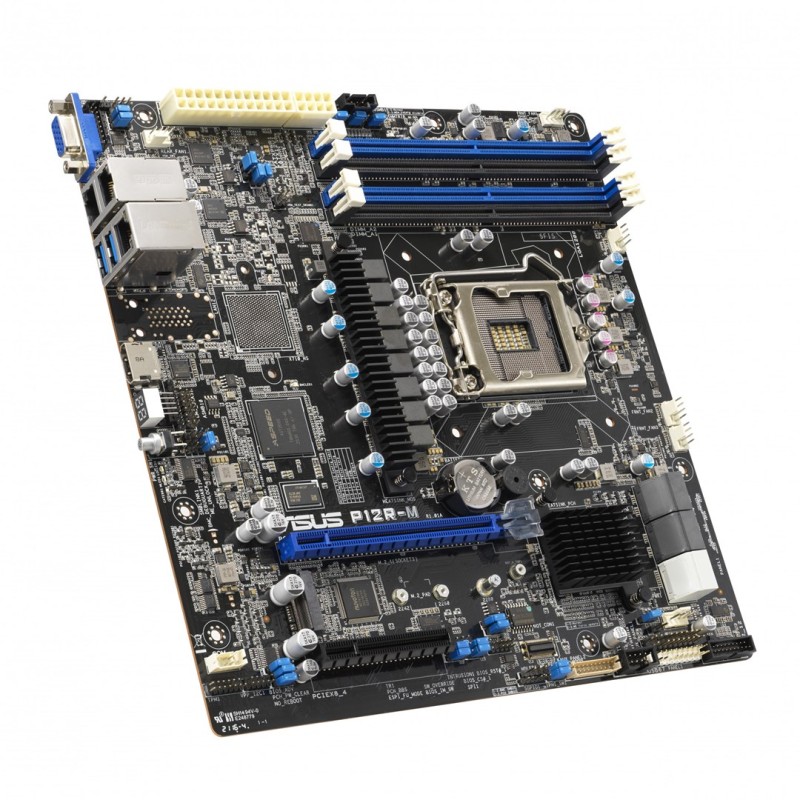 Płyta główna Asus P13R-E 1x LGA1700 Intel Xeon E-24XX C266 (4xDIMM, 8x SATA, 2xM.2, 2x1GbE, ASMB11-iKVM, ATX) Płyta główna Asus P13R-E 1x LGA1700 Intel Xeon E-24XX C266 (4xDIMM, 8x SATA, 2xM.2, 2x1GbE, ASMB11-iKVM, ATX)