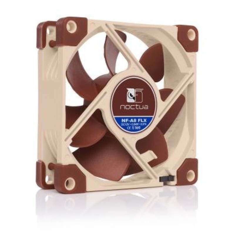 Noctua NOC-NF-A8-FLX computer cooling component Computer case Fan 8 cm Beige, Brown 1 pc(s) Noctua NOC-NF-A8-FLX computer cooling component Computer case Fan 8 cm Beige, Brown 1 pc(s)