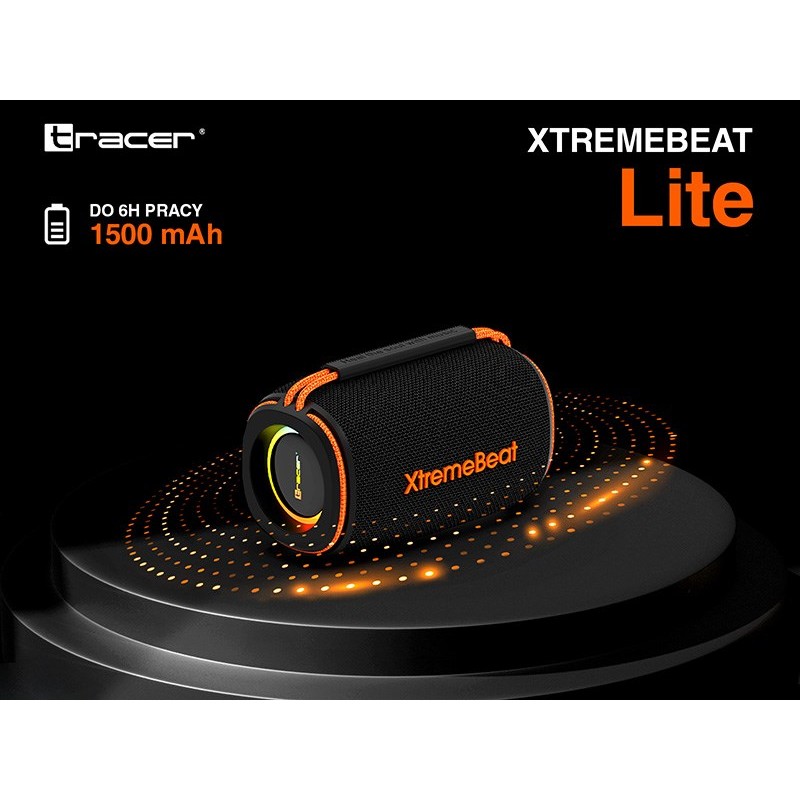 Tracer XtremeBeat Lite TWS Portable Bluetooth Speaker Black 10 W Tracer XtremeBeat Lite TWS Portable Bluetooth Speaker Black 10 W