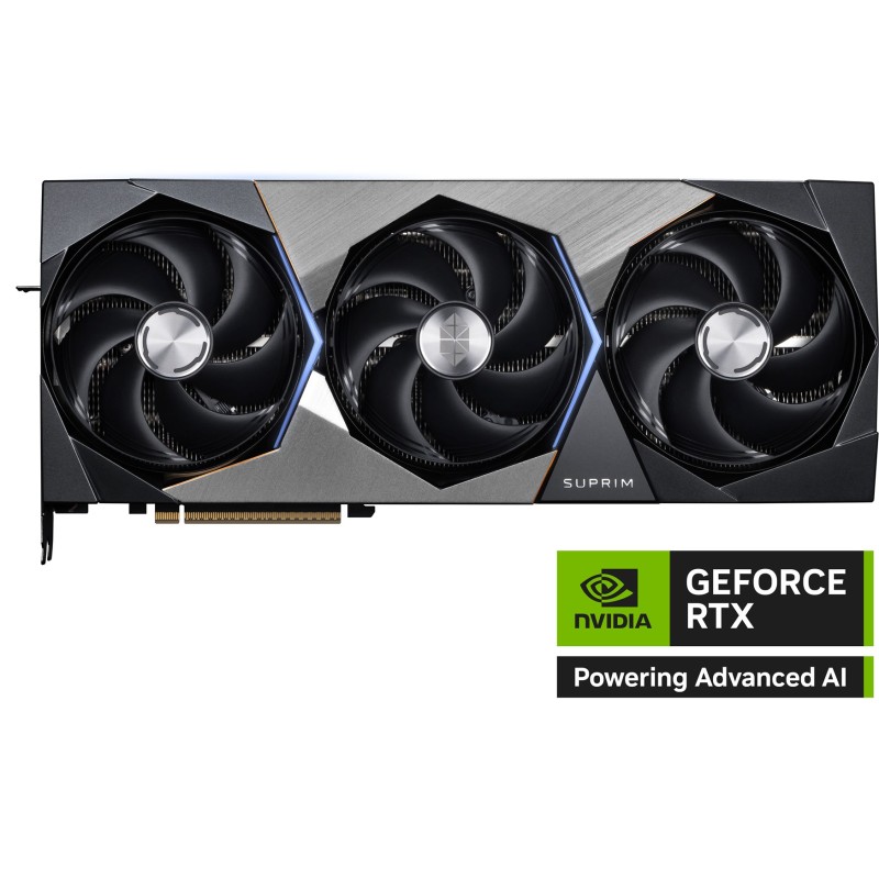 MSI SUPRIM GeForce RTX5080 16G SOC NVIDIA GeForce RTX 5080 16 GB GDDR7 MSI SUPRIM GeForce RTX5080 16G SOC NVIDIA GeForce RTX 5080 16 GB GDDR7