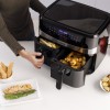 Taurus Air Fry Digital Duo Double 9 L 2200 W Hot air fryer Black Taurus Air Fry Digital Duo Double 9 L 2200 W Hot air fryer Black