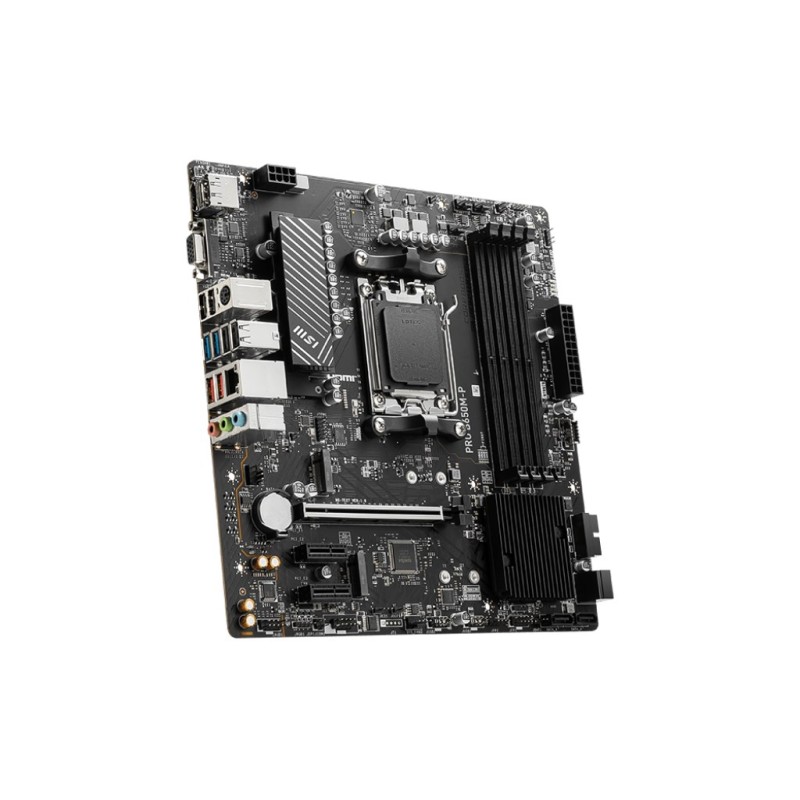 MSI PRO B650M-P motherboard AMD B650 Socket AM5 micro ATX MSI PRO B650M-P motherboard AMD B650 Socket AM5 micro ATX