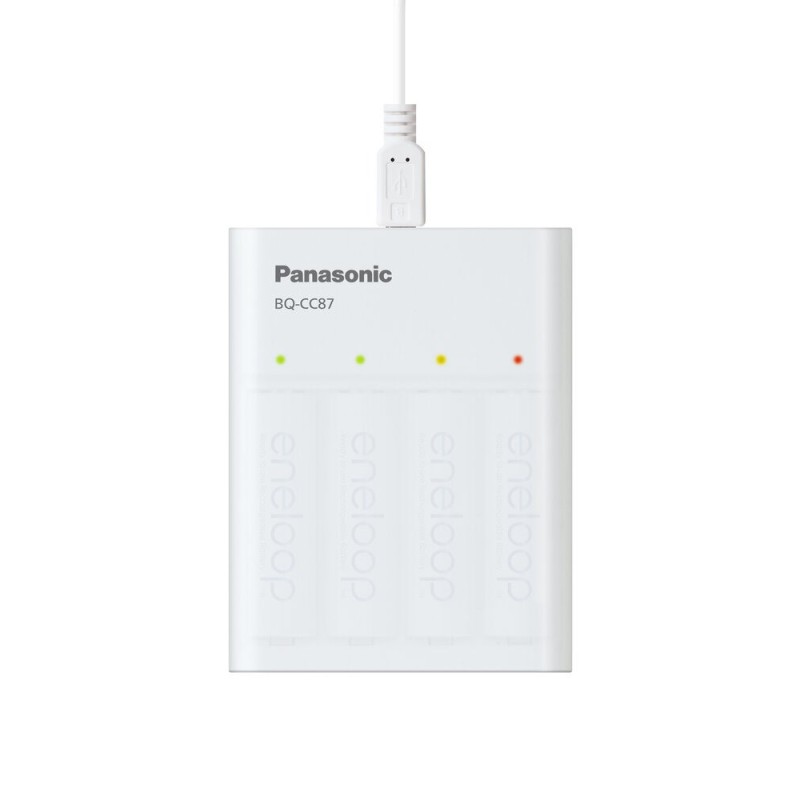 ŁADOWARKA PANASONIC BASIC + 4x AA ENELOOP 2000 mAh ŁADOWARKA PANASONIC BASIC + 4x AA ENELOOP 2000 mAh