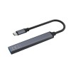 SAVIO AK-71 USB-C hub - 3 x USB-A 2.0, 1 x USB-A 3.0, 4-in-1, 5 Gbps SAVIO AK-71 USB-C hub - 3 x USB-A 2.0, 1 x USB-A 3.0, 4-in-1, 5 Gbps
