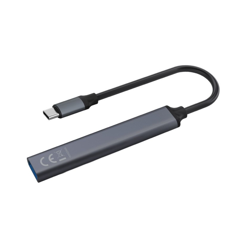SAVIO AK-71 USB-C hub - 3 x USB-A 2.0, 1 x USB-A 3.0, 4-in-1, 5 Gbps SAVIO AK-71 USB-C hub - 3 x USB-A 2.0, 1 x USB-A 3.0, 4-in-1, 5 Gbps