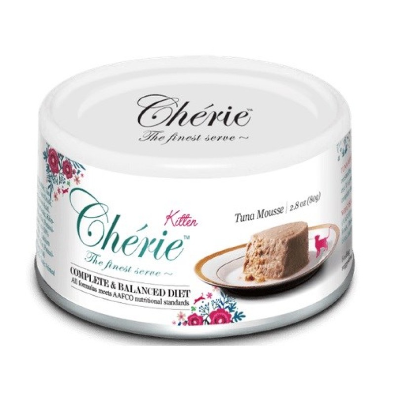 CHERIE Kitten Tuna mousse - wet cat food - 80g