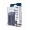 GEMBIRD KPD-U-03 USB numeric keypad, black GEMBIRD KPD-U-03 USB numeric keypad, black