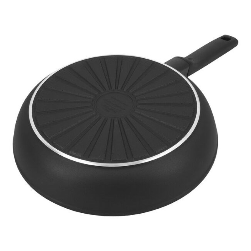 Demeyere Alu Comfort 3 Koekenpan Duraslide 40851-133-0 Round pan 28 cm Black Demeyere Alu Comfort 3 Koekenpan Duraslide 40851-133-0 Round pan 28 cm Black