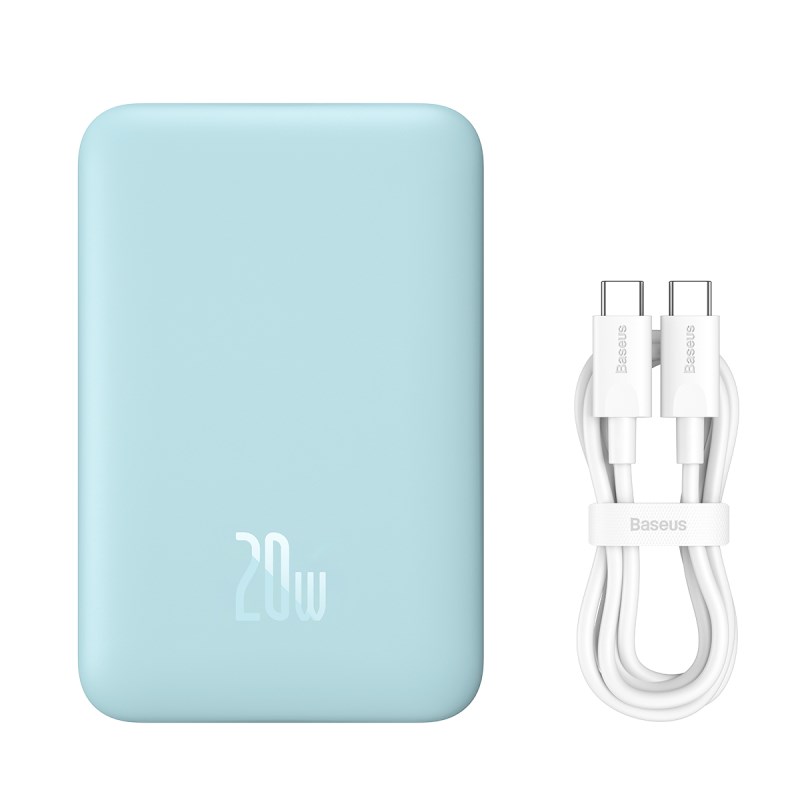 Baseus P10059001313-00 Lithium polymer (LiPo) power bank 10000 mAh Wireless charging Blue Baseus P10059001313-00 Lithium polymer (LiPo) power bank 10000 mAh Wireless charging Blue
