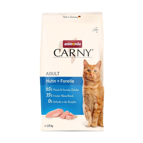 ANIMONDA Carny Adult Chicken with trout - dry cat food - 1,75kg ANIMONDA Carny Adult Chicken with trout - dry cat food - 1,75kg
