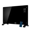 Carruzzo Q20F1 Glass panel heater black