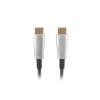 Lanberg CA-HDMI-20FB-0300-BK optical cable HDMI M/M 30m v2.0 4K Lanberg CA-HDMI-20FB-0300-BK optical cable HDMI M/M 30m v2.0 4K