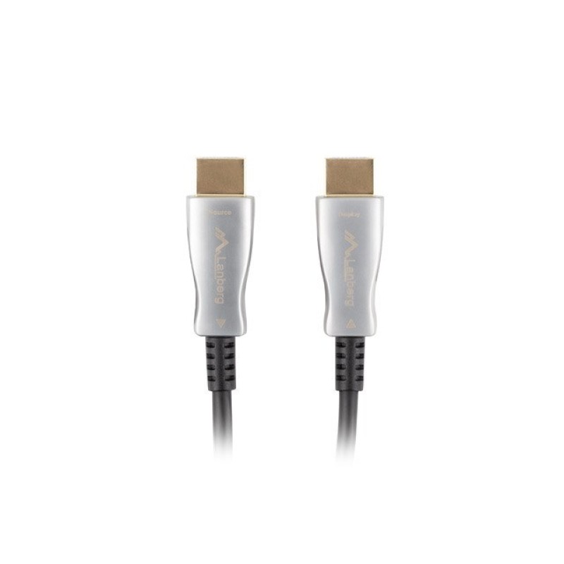 Lanberg CA-HDMI-20FB-0300-BK optical cable HDMI M/M 30m v2.0 4K Lanberg CA-HDMI-20FB-0300-BK optical cable HDMI M/M 30m v2.0 4K