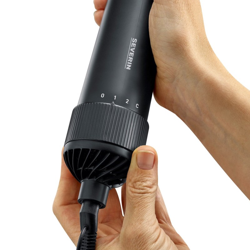 Severin WL 0241 hair styling tool Hot air brush Warm Black 1000 W 1.8 m Severin WL 0241 hair styling tool Hot air brush Warm Black 1000 W 1.8 m