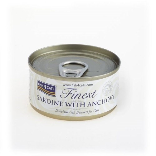 FISH4CATS Sardine with anchovy - wet cat food - 70g FISH4CATS Sardine with anchovy - wet cat food - 70g