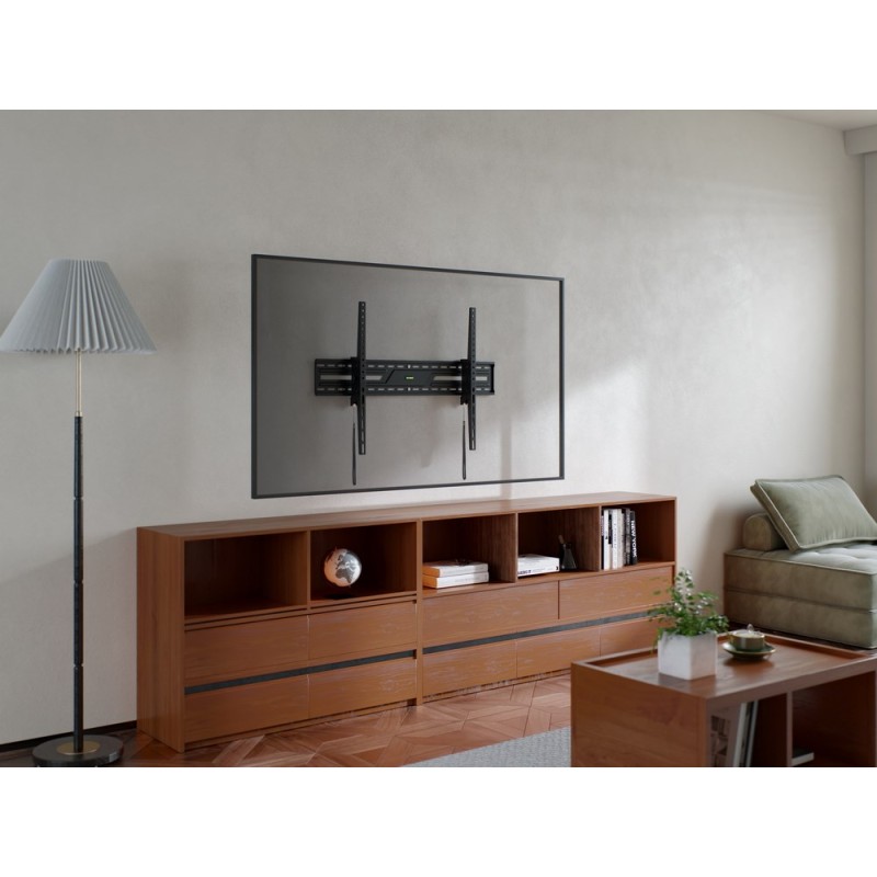 Gembird WM-100T-01 TV wall mount (tilt), 43”-100”, black