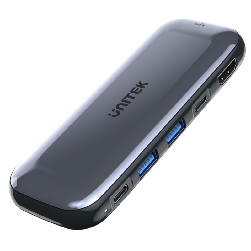 UNITEK HUB USB-C STORAGE M.2, HDMI, USB-C PD 100W, D1046A