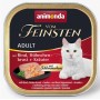 ANIMONDA Vom Feinsten Adult Beef, chicken breast and herbs - wet cat food - 100g