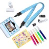 FLASH BLUE INSTANT CAMERA WITH THERMAL PRINTER FOR CHILDREN FLASH BLUE INSTANT CAMERA WITH THERMAL PRINTER FOR CHILDREN