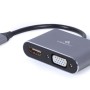Cablexpert A-USB3C-HDMIVGA-01 USB graphics adapter Grey