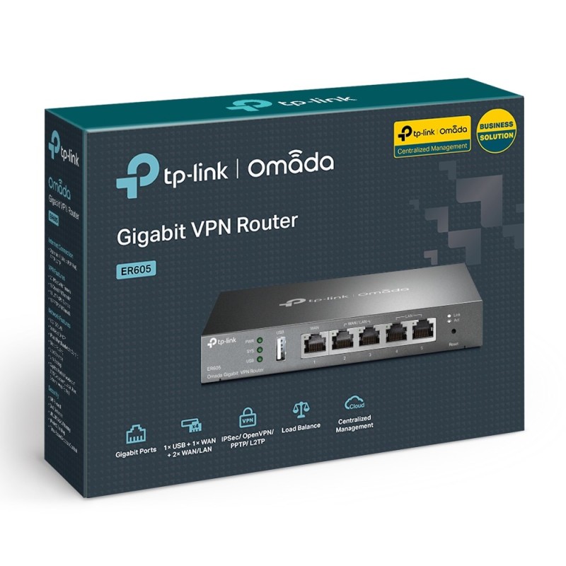 TP-Link Omada Gigabit VPN Router TP-Link Omada Gigabit VPN Router