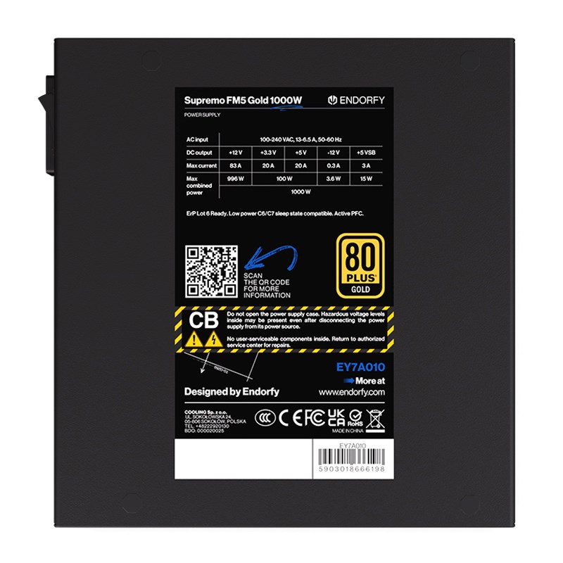 Gigabyte GP-P650G power supply unit 650 W 20+4 pin ATX ATX Black Gigabyte GP-P650G power supply unit 650 W 20+4 pin ATX ATX Black