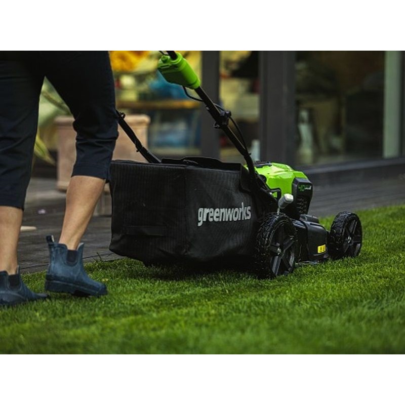 Cordless Lawnmower with Drive 40V 46 cm Greenworks GD40LM46SP - 2506807 Cordless Lawnmower with Drive 40V 46 cm Greenworks GD40LM46SP - 2506807