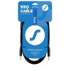 SSQ MIMI2 SS-1425 Cable Mini Jack Stereo 3,5 mm - Mini Jack Stereo 3,5 mm 2 m Black SSQ MIMI2 SS-1425 Cable Mini Jack Stereo 3,5 mm - Mini Jack Stereo 3,5 mm 2 m Black