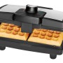 Clatronic WA 3606 waffle iron 2 waffle(s) Black,Stainless steel 800 W