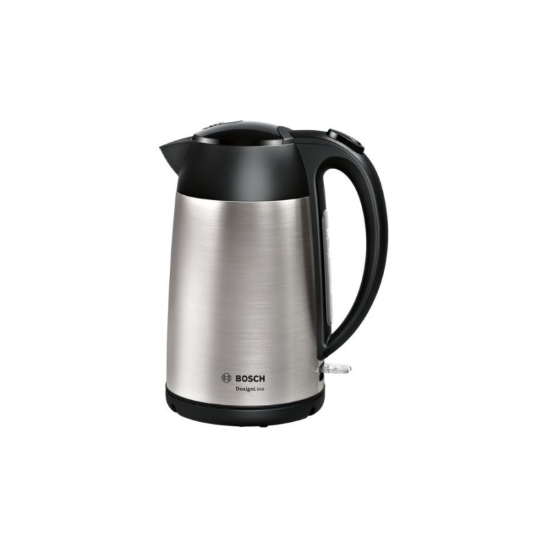 Bosch TWK3P420 electric kettle 1.7 L 2400 W Black, Stainless steel Bosch TWK3P420 electric kettle 1.7 L 2400 W Black, Stainless steel