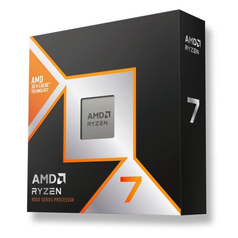 AMD Ryzen 7 9800X3D processor 4.7 GHz 96 MB L3 AMD Ryzen 7 9800X3D processor 4.7 GHz 96 MB L3