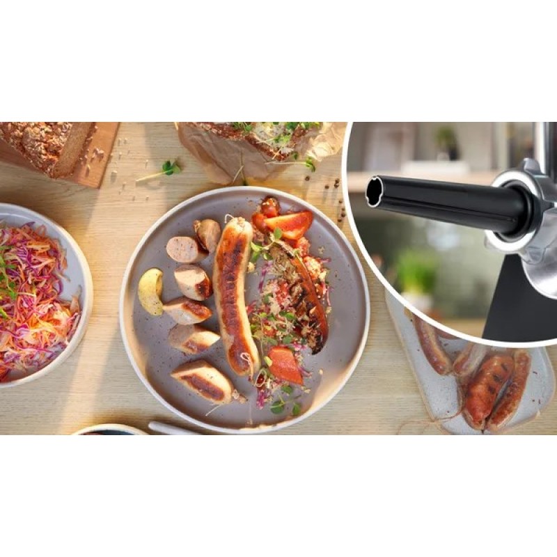 Bosch Serie 6 MFWS650B mincer 500 W Black, Silver Bosch Serie 6 MFWS650B mincer 500 W Black, Silver