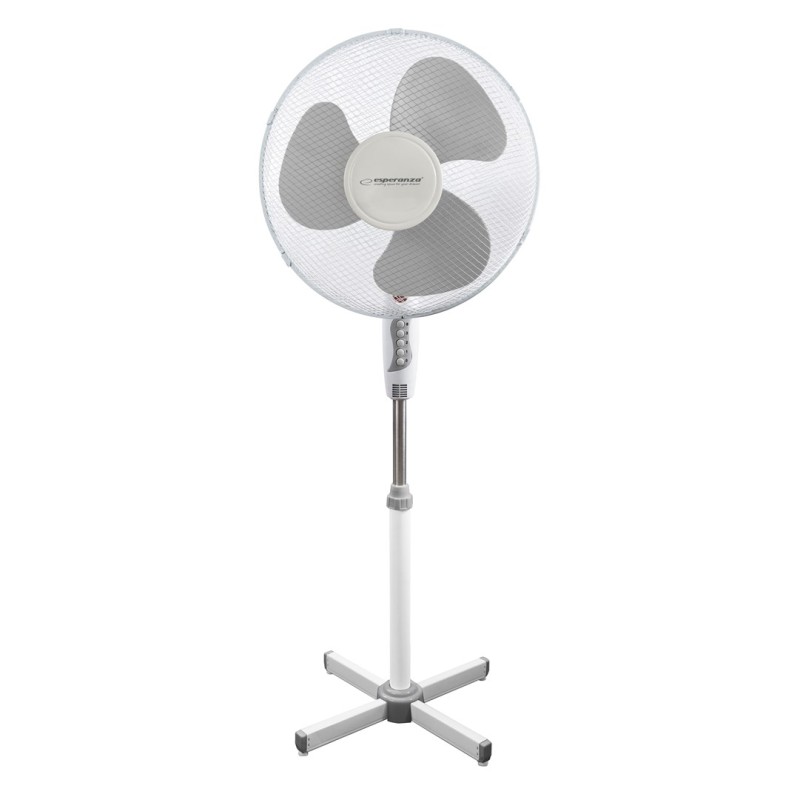 Esperanza EHF001WE household fan Grey, White Esperanza EHF001WE household fan Grey, White