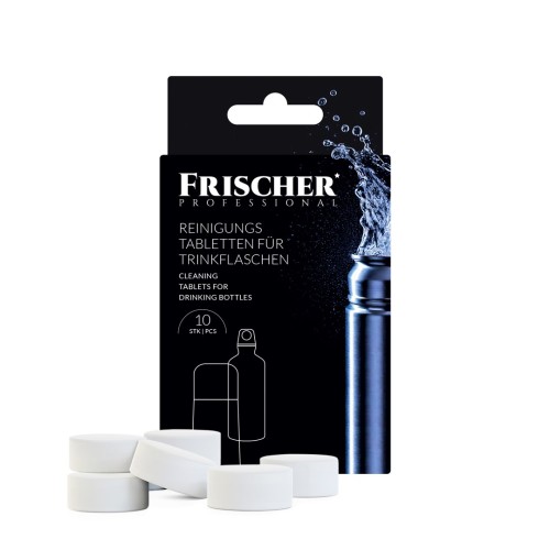 Frischer bottle and thermos cleaning tablets 10 pcs. Frischer bottle and thermos cleaning tablets 10 pcs.