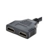 Gembird DSP-2PH4-04 HDMI cable HDMI Type A (Standard) 2 x HDMI Type A (Standard) Black