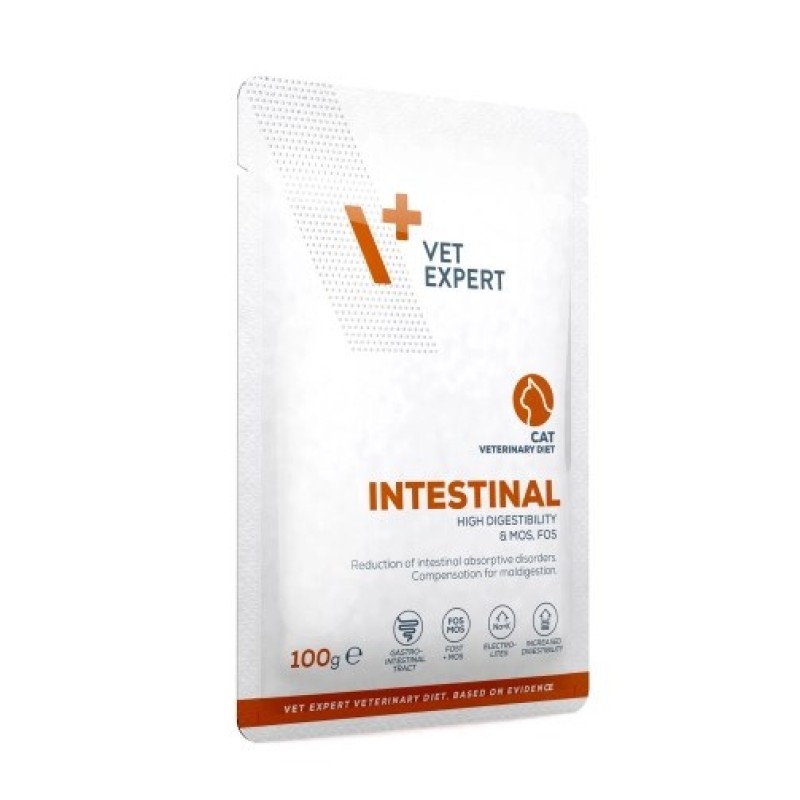 VET EXPERT Veterinary Diet Intestinal Cat - wet food for cats - 100g VET EXPERT Veterinary Diet Intestinal Cat - wet food for cats - 100g